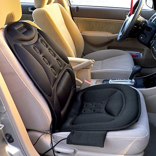 Wagan Tech Ergo Comfort Rest Heated Massage Magnetic Cushion