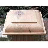 True 6x6 Round Cedar Post Cap