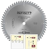 010-060, 10 x 60 Tooth Radial Arm Saw... from 10" Table Saw Blades