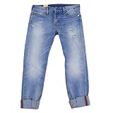 LEVI'S(リーバイス) ジーンズ 501 デニム ロールアップ レギュラー ストレート レディース 12501-0161