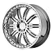 KMC Wheels Dime KM127 Chrome Wheel (18x8.5/5x4.5)