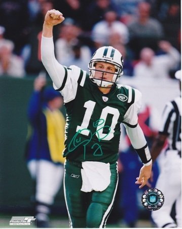 Chad Pennington Autographed/Hand Signed New York Jets 8x10 Photo