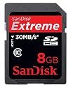 SanDisk Secure Digital High Capacity Extreme III (SDHC) Speicherkarte 8GB (original Handelsverpackung)