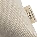 HOSL Captain Blue Map Blend Linen Square Decorative Throw Pillow Case Cushion Cover 17.317.3 Inch(44CM44CM)
