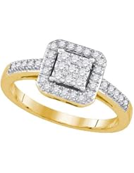 0.33CTW-DIA FASHION RING