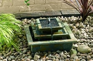 Smart Solar 29600m01 Slate Stepped Foutain