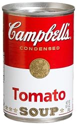 Campbell's Red and White Tomato Soup, 10.75-Ounce Cans (Pack of 48)