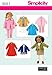Simplicity Sewing Pattern 3551 Doll Clothes, One Size