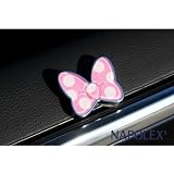Napolex Disney Minnie Car License Plate Frame Screw Cover Decor 2pcs