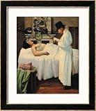 The First Attempt to Treat Cancer with X Rays by Doctor Chicotot,
1907 Framed Art Poster Print by Georges Chicotot, 25x29