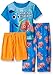 Disney Toddler Boys' Finding Nemo 3pc Pajama Set, Blue, 3T