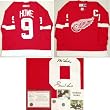 Gordie Howe Signed Red Wings Red CCM Jersey w/Mr Hockey