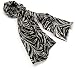 MIR Women's Zebra Gauze Scarf