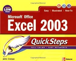 Microsoft Office Excel 2003 QuickSteps