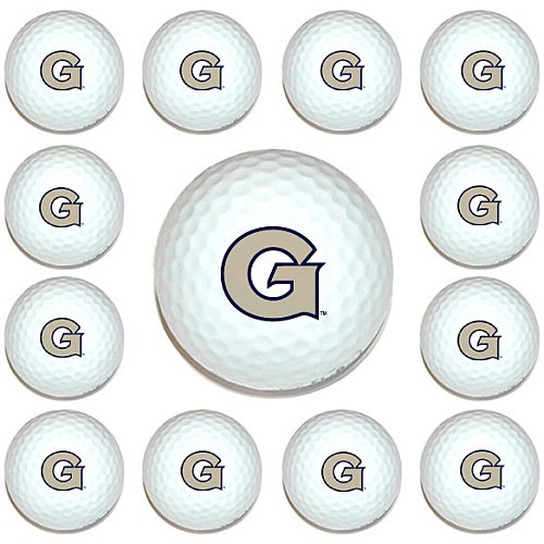 Georgetown Hoyas Dozen Pack Of Golf Balls From Team Golf