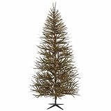 5' Pre-Lit Slim Vienna Twig Artificial Christmas Tree - Clear Lights