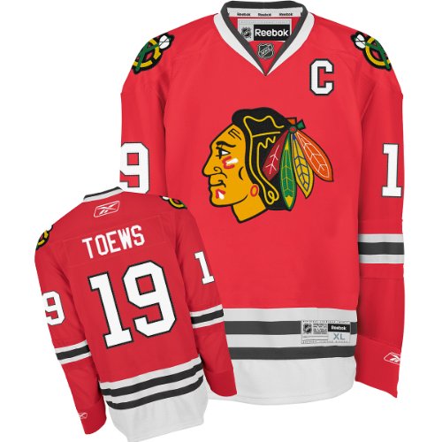 Reebok Chicago Blackhawks Jonathan Toews Premier Home Jersey - BLACKHAWKS TEAM COLOR Small