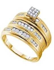 0.56CTW-DIAMOND FASHION TRIO SET