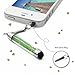 Techkey Jewelry Crystal USB Flash Drive for Girls, with 2 in 1 Anti Dust Plug + Stylus Pen for Touch Screens Set, Photo Frame Packaging, 32GB, Emerald