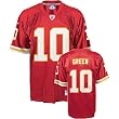 Trent Green #10 Kansas City Chiefs Youth NFL Replica Player Jersey by Reebok (Scarlet) Trent Green #10 Kansas City Chiefs Youth NFL Replica Player Jersey by Reebok (Scarlet)