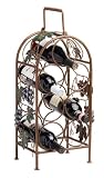 True Fabrications Cascade Vineyard 7 Wine Bottle Rack and Holder
