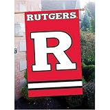 Rutgers Scarlet Knights Applique Banner Flag