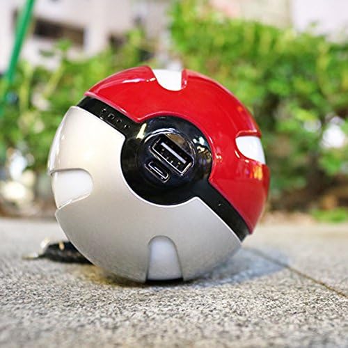 Sunwaly Pokemon Elf Ball 6000AH Portable Charger (External Battery Power Bank) Fast Charging (Elf Ball)