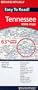 Rand McNally Easy to Read! Tennessee State Map
