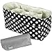 KF Baby Diaper Bag Insert Organizer (14 x 6.4 x 8 inch, Black) + Diaper Changing Pad Value Combo