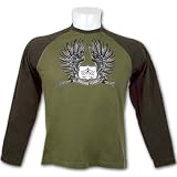 Los Angeles Kings Flying Banner Long Sleeve Raglan T-Shirt
