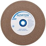 Norton Bench and Pedestal Abrasive Wheel, Type 01 Straight, Aluminum Oxide, 1