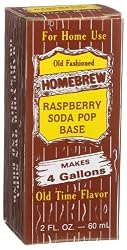 Homebrew Raspberry Soda Pop Concentrated Extract, 2-Ounce Boxes (Pack of 3)