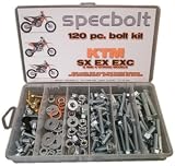 Specbolt KTM two and four stroke Bolt Kit for Maintenance & Restoration of MX Dirtbike OEM Spec Fastener