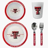 Texas Tech Red Raiders 5 Piece Children's Dinner Set
