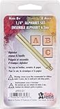 Leather Factory Easy-To-Do Series Stamp Set, 1/4-Inch, Alphabet