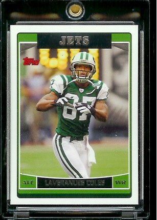 2006 Topps # 247 Laveranues Coles - New York Jets - NFL Football Cards