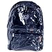 K-Cliffs Navy Blue Clear PVC Backpack/ School Backpack/ Daypack/ Casual Backpack