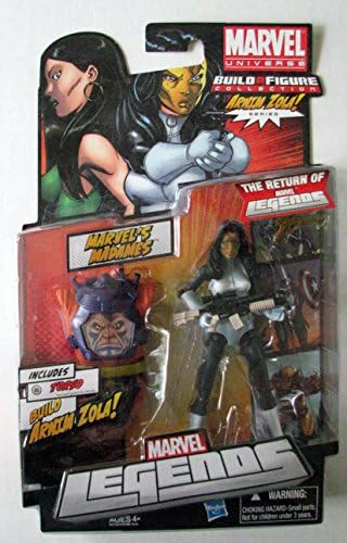 The Return of Marvel Legends Arnim Zola Series Build-A-Figure Collection Marvel's Madames 5.5" Tall Action Figure