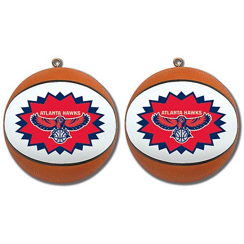 Topperscot Atlanta Hawks Mini Basketball Ornament Set