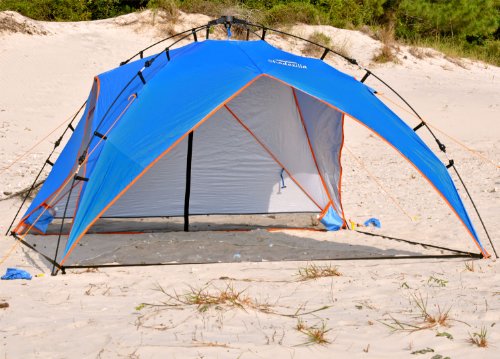 Platinum Plus Beach Shelter UPF 100 - Jumbo Pop Up for 4 persons