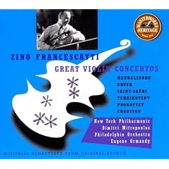 Les Grands Concertos pour violon   - Coll. H�ritage