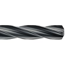 Cleveland 2470 High Speed Steel Taper Shank Core Drill Bit, 4 Flute, Black Oxide, Morse Taper Shank, 118 Degree Conventional Point