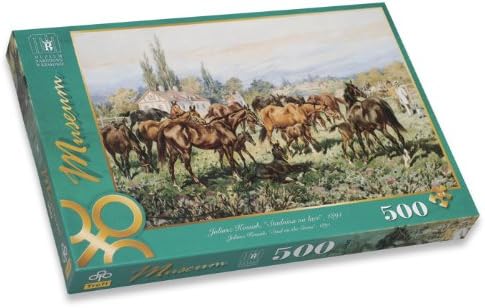 Stud on the Grass, Kossak 500 Piece Puzzle