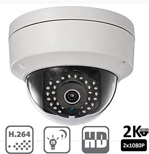 IP camera DS-2CD2135F-IS 2.8mm 3MP HD 1080P Network Mini Dome Camera Infrared camera POE IP66