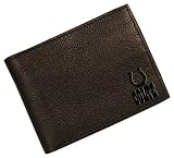 NFL Indianapolis Colts Debossed Black Leather Bi-fold Wallet