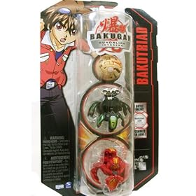 Bakugan Gundalian Invaders Bakutriad SEASON 3 (Darkus Phosphos, Pyrus Coredem, Subterra Mystery Ball) DNA CODES - Factory Sealed