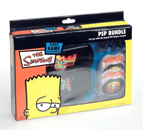 Childrens Toyshop  Video Games : 4Gamers Officially Licensed Bart Bundle (PSP)