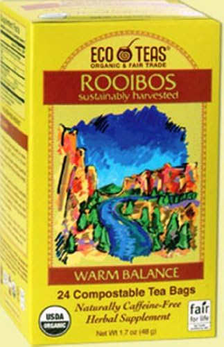 ECOTEAS Organic Rooibos Tea 24 Bags (Pack of 3)