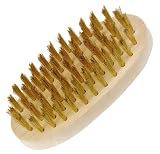 まとめ買い 10個セット「ストロングツール(Strong TooL) 木柄ワイヤーブラシ 小判型 真鍮線 11798」