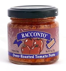 Racconto Oven Roasted Tomato Pesto, 3-Ounce Glass Jar (Pack of 6)